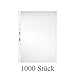 Produktbild Herlitz 5824008 Prospekthülle,A4, glasklar, Stärke: 0,06 mm | 1000 Stück