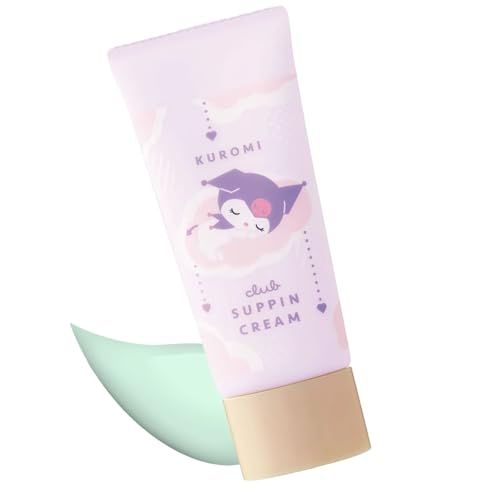 Club Suppin Kuromi Organic BB Cream Foundation, Color Correcting Cream + Night Cream for Women & Girls with Collagen, Hyaluronic Acid & Jojoba Extract for All Skin Types, Japanese Skincare 1.06 Oz