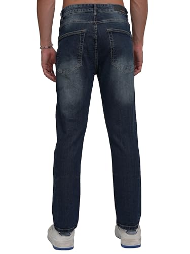 Image of Highlander Men's Straight Fit Jeans | Stretchable | Everyday Comfort & Style| Jeans for Man