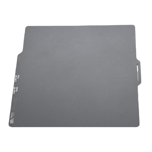 Fafeicy 3D-Drucker-Kühlplatte, Niedrigtemperatur-Bauplattform mit Stark Haftender Beschichtung für Technische PLA-, PETG- und ABS-Materialien