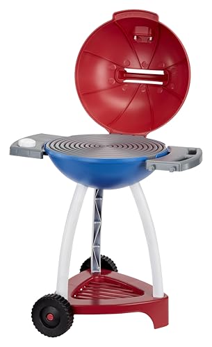 Little Tikes Sizzle & Serve Grill – Red, White & Blue, 14 Accessories, Little Chef Interactive Cooking Playset for Kids and Toddlers - image 2