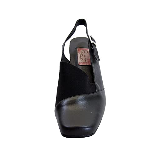 Peerage Katrina Women's Wide Width Leather Slingback Pumps2