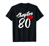 Chapitre 80 ans joyeux anniversaire. Cadeau humoristique 80 ans. Gadget anniversaire 80 ans
