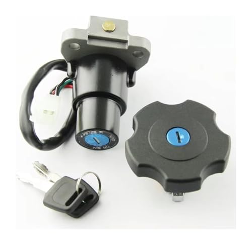 Nterruptor Bloqueo Ignición Motocicleta para XT600 XT 600 1990-1995 TW200 DT200 DT200R XT225 para Serow 225 para Llave Bloqueo Asiento Interruptor Encendido Motocicleta Tanque