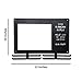 MedalAwardsRack Race Bib and Medal Display for Track, Marathons, Triathlons, Races, and More – Holds up to 28 Medal and 20 Race Bib (Chalk Board Hanger)