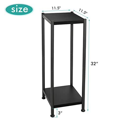 Adebola Tall Plant Stand Indoor, Metal Plant Stand Holder For Indoor Plants, 32 Inch Two Tier Modern Corner Flower Pots Planter Stand For Living Room Balcony #TOP1