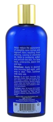 Skin Tight 8 Ounce Professional Strength Ingrown Hairs & Bumps (236ml)
