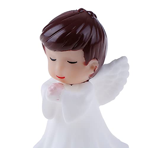 Sculpture sans odeur d'ange miniature pour décorer bureau et voiture