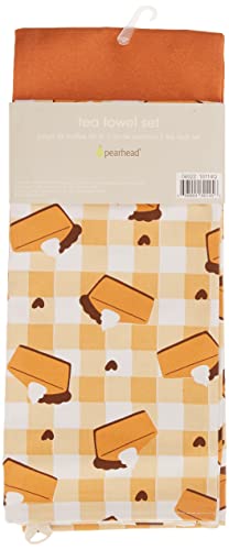 Pearhead-Pumpkin-Pie-Dish-Towels-Set-of-2-Thanksgiving-Tea-Towels-Halloween-Decor-Kitchen-Decor-Hostess-Gifts-Fall-Home-Decor Pearhead Pumpkin Pie Dish Towels Set of 2 Thanksgiving Tea Towels Halloween Decor Kitchen Decor Hostess Gifts Fall Home Decor