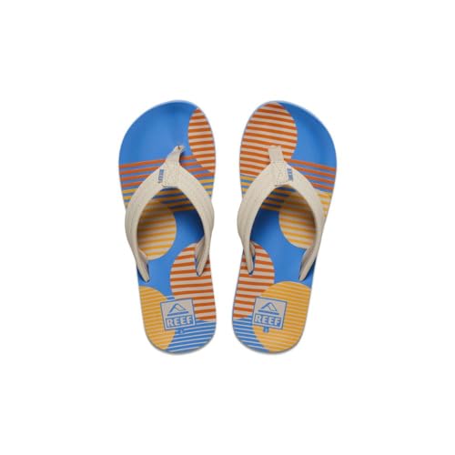 Image of REEF Boys Kids Ahi Beach Flip Flop, Soft Cushion Footbed, Water Friendly