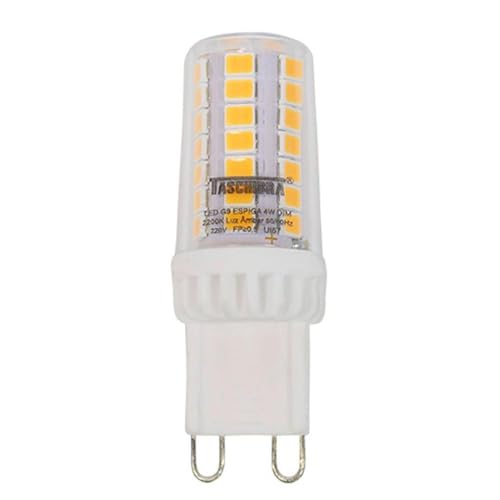 Lâmpada Led G9 Espiga 4w 220v 2200k Dimerizavel Taschibra 2200k