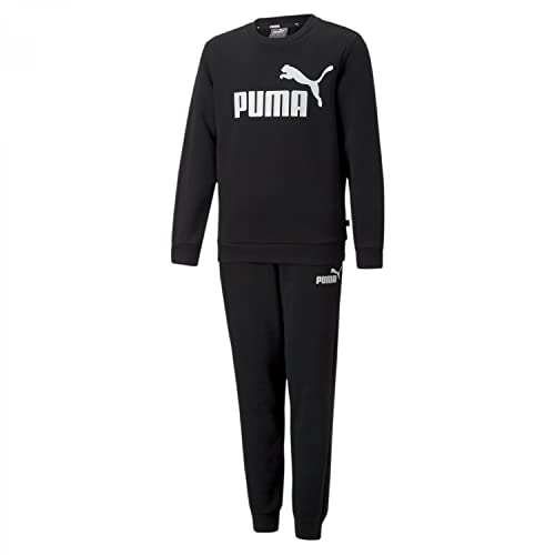 Survêtement Puma garçon ensemble de sport en molleton noir