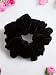 Black Velvet Scrunchy-Jumbo -Black Velvet Scrunchy - Scrunchies For Hair - Velvet Scrunchies - Made In The USA - Hair Scrunchies For Women - 3 Month Warranty - Scrunchies For Hair Velvet