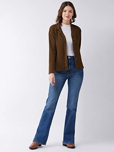 Image of Pivl V Neck Casual Women Sweater /Cardigan for Winter