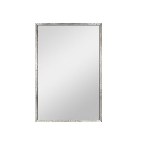 Image of MCS Micro Rope Front Loaded Wall Mirror, (20x30, Brushed Nickel)