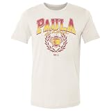 500 LEVEL Paula Badosa Tennis Country Flag Heavyweight Tee (Natural, Small)