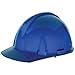 MSA (Mine Safety Appliances) 475380 Blue TopGard Polycarbonate Cap Style Hard Hat with Fas Trac Ratchet Suspension, English, 15.34 fl. oz., Plastic, 1