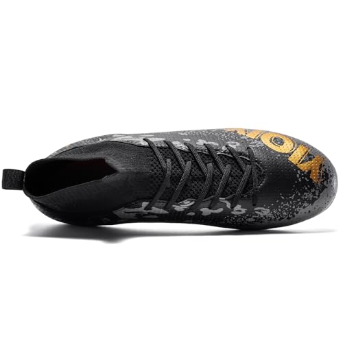 Unisex Adult Soccer Cleats High-top Training Football Shoes Youth Futsal4