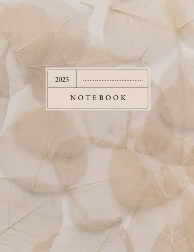 RUSTIC BHODI LEAVES JOURNAL, a Journal 194 pages, 8.5 x 11 inches, for Writing Journaling Note Taking Planner or Diary, the 2023 calendar and new ... Bodhi Leaves Retro and Vintage Journal.