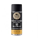 SOFOLK Vernice per plastica per Auto, cruscotto, Finiture delle Porte, paraurti, paraurti 01-Matt Black