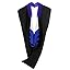 Purple / Royal Blue / White