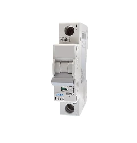 QRUYHBAJU Circuit Breaker PL9-C16 1P 16A