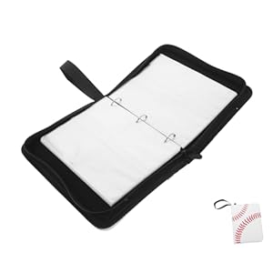 Hemobllo Karten Sparer Baseball-Album Leder