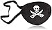 Pirate Eye Patch Skull Crossbone Eye Patch Eye Mask for Halloween Lazy Eye