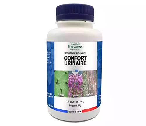 Floralpina - Confort urinaire de l'homme 120 gélules, le prunier d'Afrique participe au confort urinaire chez l'homme Cover