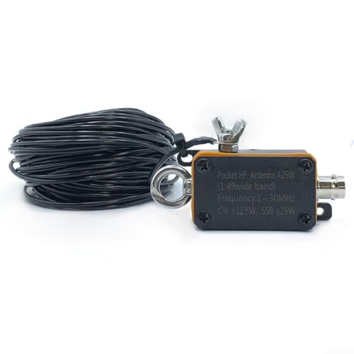 Antena HF 1-30 MHz para uso en campo en la estación de jamón durante actividades al aire libre