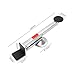 360° Rotating Metal Door Lift Lever Tool, Adjustable Board and Door Positioning with Secure Placement, Essential for Carpenters, Drywall Experts and Carpet Installers in Home Improvement Tasks
