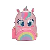 Mochila Infantil Escolar Menina Costas Estampa Unicórnio Kawaii Puket