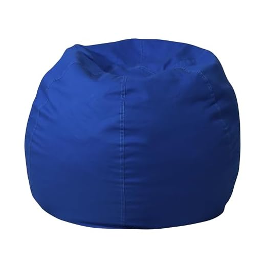 The Ultimate Guide to Cozy Comfort: 10 Best Bean Bag Chairs Flash Furniture Dillon Small Bean Bag Chair for Kids and Teens, Foam-Filled Beanbag Chair with Machine Washable Cover, Royal Blue