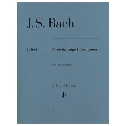 Johann sebastian bach : inventions a deux voix - bwv 772 a bwv 786