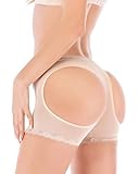 FUT Women Butt Enhancer Underwear Butt Lifter Body Shaper Control Panties Lace Boy Shorts