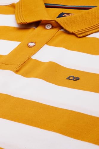 Image of Peter England Men's Cotton Regular Fit Polo T-Shirt
