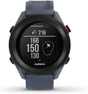 Garmin Approach S12 GPS Golf Watch, Granite Blue