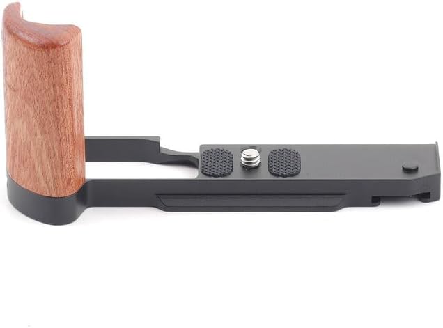 Camera Handgrip Wooden L-Shape Grip Retro-Style Handle Fit for Nikon Z fc