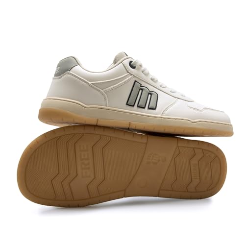 Mtng Para Hombre. 84766 Zapatillas Free Miami Blanco (43), Plano, Cordones, Casual - 6