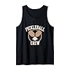 Grab Your Pickleball Passion: Crew Paddle & Ball Tank Top – Pickleball Sports Club Retro Apparel