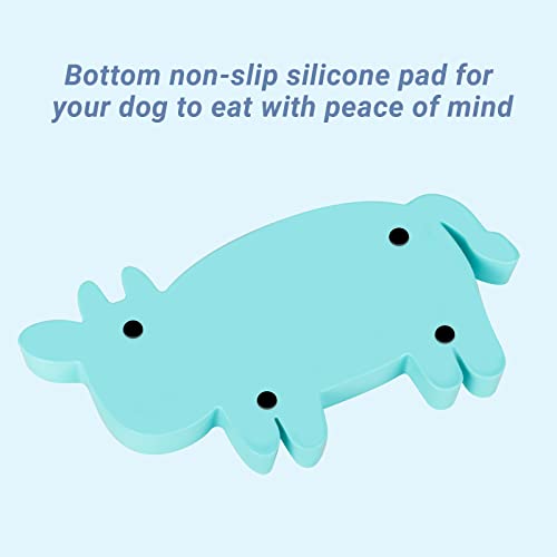 Mypetags Dog Bowl Slow Feeder Dog Bowls Dog Lick Mat Dog Bowl Mat Dog Anxiety Relief, Dog Bowls Small Size Dog, Lick Mat For Dogs #TOP5