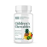 MICHAEL'S Health Naturopathic Programs Children’s Chewables - 60 Vegetarian Wafers - Fruit Punch Flavor - Multivitamin & Mineral Supplement - Kosher - 30 to 60 Servings