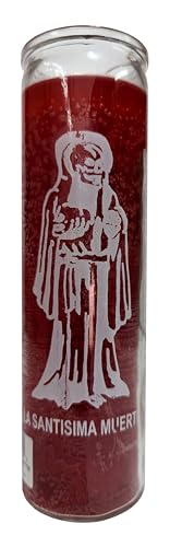 La Santisima Muerte 7 Day Red Candle