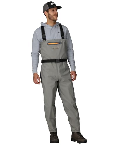 FROGG TOGGS Canyon II Breathable Stockingfoot Chest Wader, Gray, X-Large