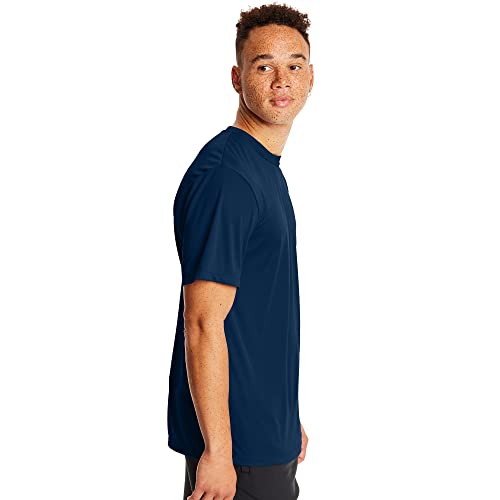 Hanes Mens Sport Cool Dri Performance Tee Fashion T Shirts, Navy, Large Us #TOP3