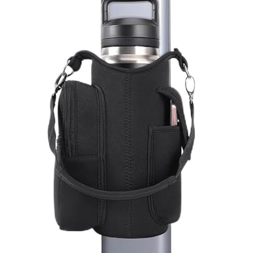 Eventerde Portador de Botellas de Agua, de Botella de Agua, Manga de Botella de Agua con Soporte de Bolsillo pequeño, Bebas de Bebidas s de Reutilizables para Acampar Fitness Caminando
