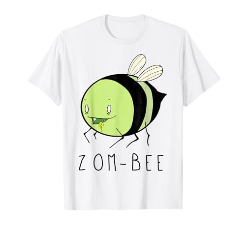 Trendy Zom-Bee Cartoon Portrait T-Shirt