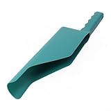 Gutter Getter Scoop Cleaning Tool for Roof Gutters, Flexible Debris Remover with Extended Tongue and Measurement Marks, Plastic Gutter Accessory for Home Improvement