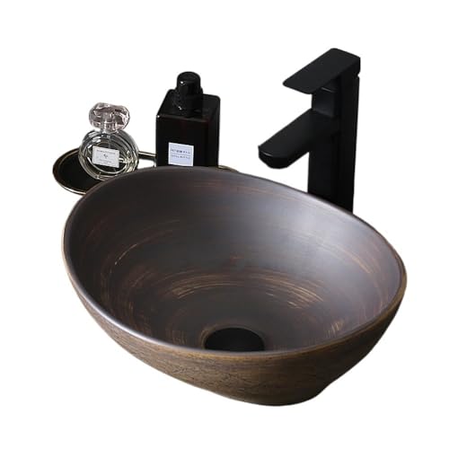 Fregaderos de consola artesanales de cerámica premium para proyectos exclusivos de baño 2