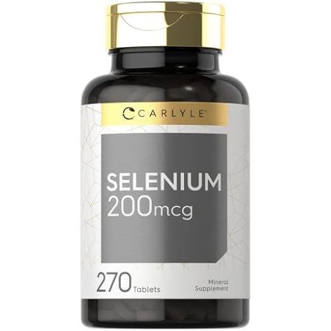Carlyle's Selenium 200mcg Tablets Cover